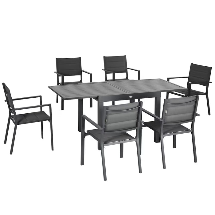 Outdoor Patio 7-Piece Dining Set