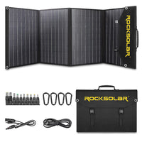 Rocksolar 100W 12V Foldable Solar Panel Portable