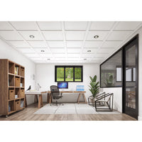 Embassy Ceilings Suspended Ceiling Tile Kit - 20 Panels 2 ft. x 2 ft. (100 sq. ft. total coverage)