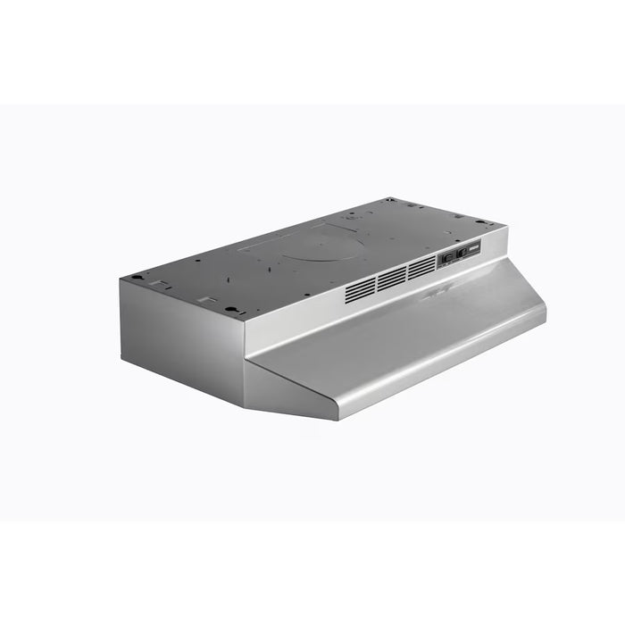 Nutone NU2 Series 30-inch Under-Cabinet Range Hood, 230 Max Blower CFM, Stainless Finish
