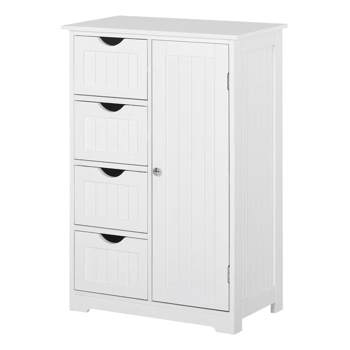 White Bathroom Storage Cabinet