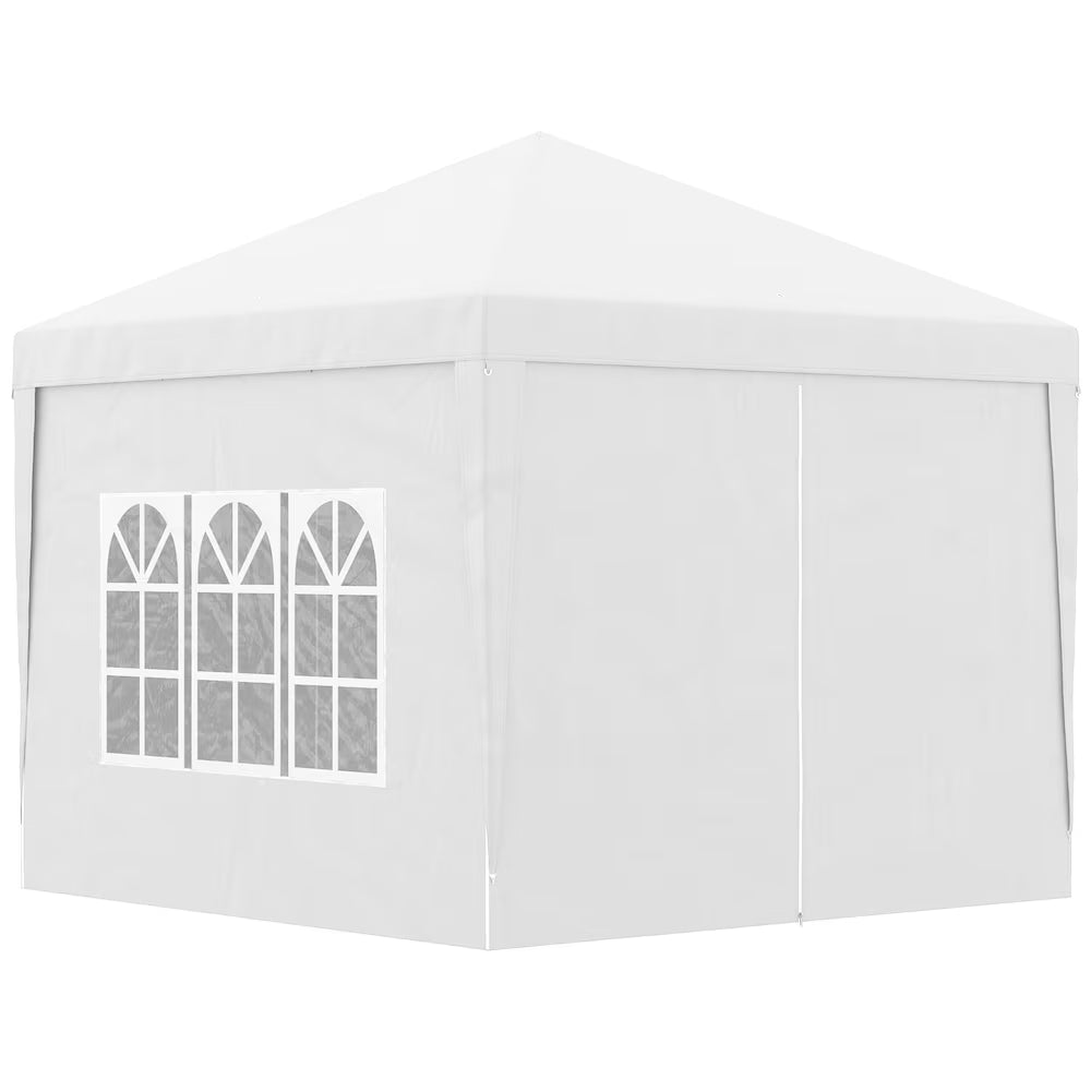 Outsunny Patio Pop Up Party Tent Gazebo