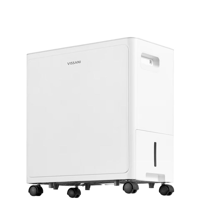 Vissani 50 Pint Capacity Portable Dehumidifier with Pump, 4,500 Sq. Ft. Coverage - ENERGY STAR®