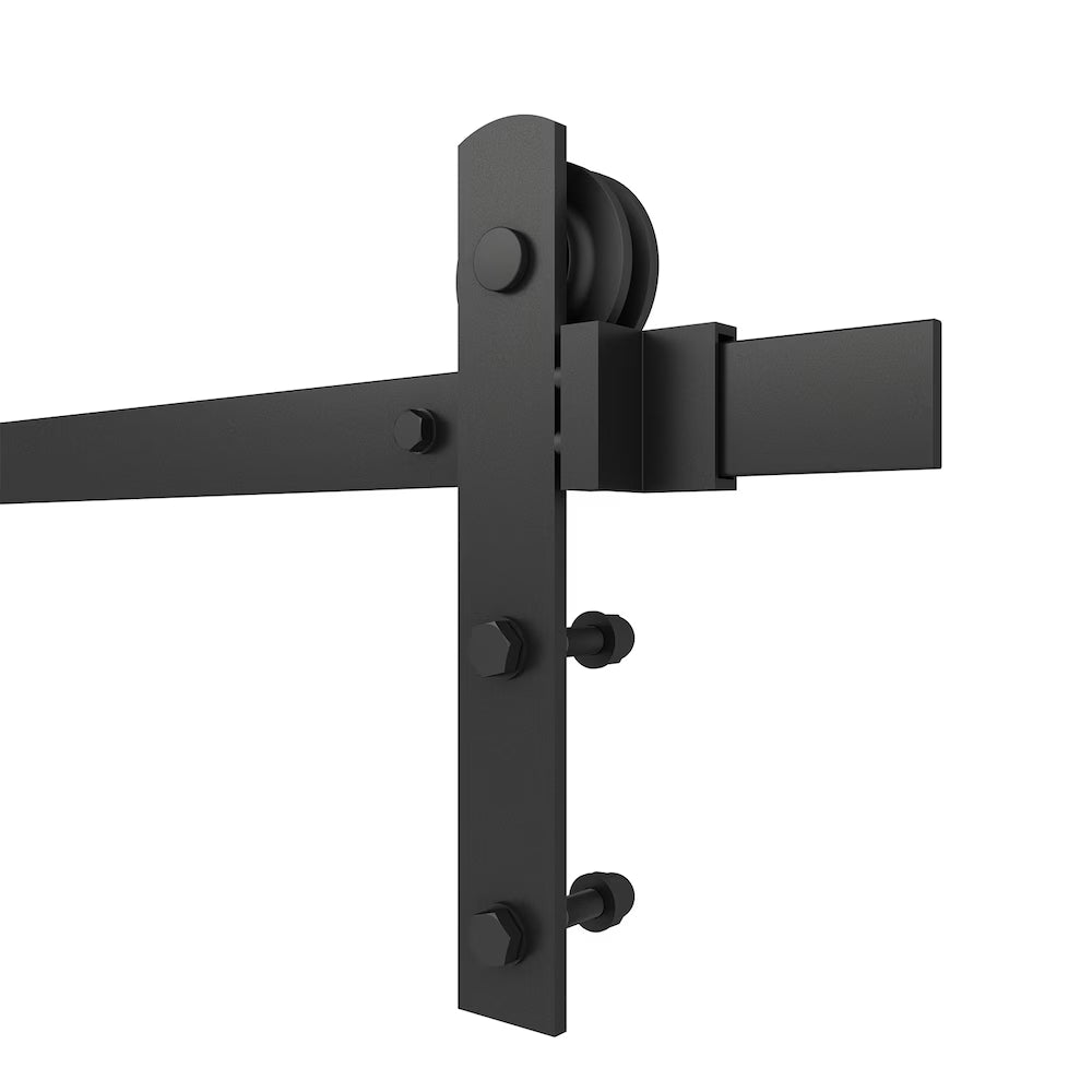 Everbilt 78 3/4in. I-Shaped Sliding Barn Door Rail Hardware Kit