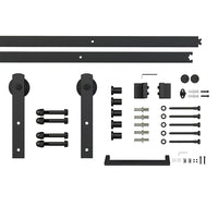 Everbilt 78 3/4in. I-Shaped Sliding Barn Door Rail Hardware Kit