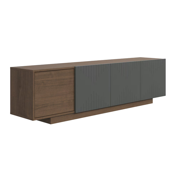 Nexera Riva TV Stand in Walnut