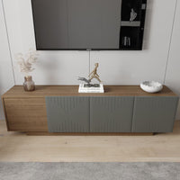 Nexera Riva TV Stand in Walnut