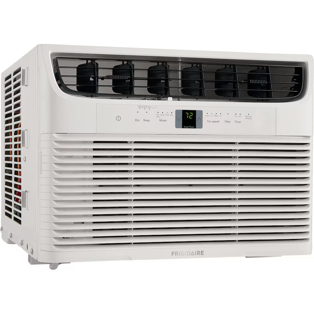 Frigidaire 12000 BTU Window Mounted Air Conditioner Cools 550 Sq. Ft with Remote Control and Programmable Timer