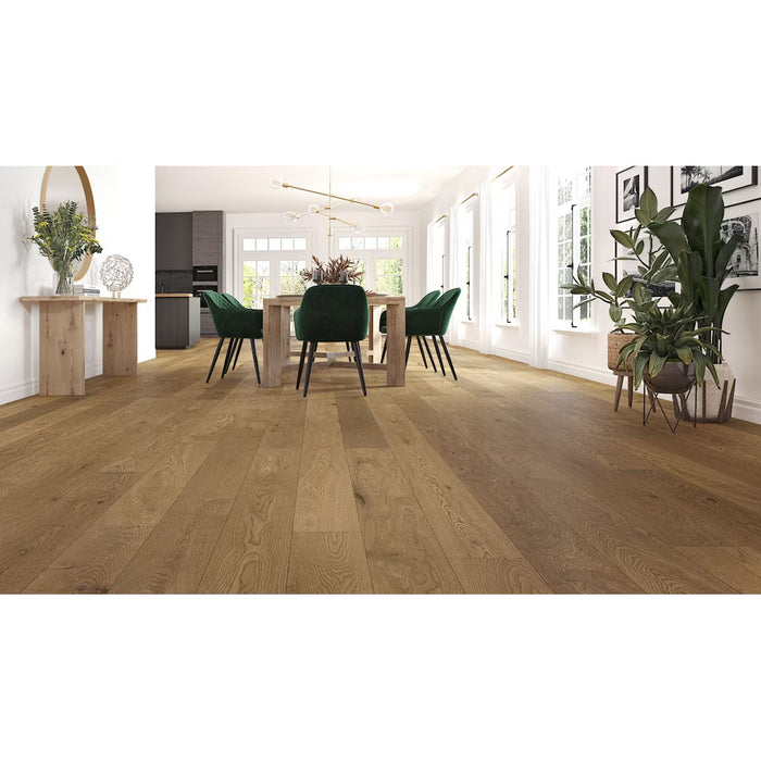 Goodfellow NC Wirebrushed Tango Oak 3/4-in T x 6.5-in W x Varying Length Engineered Flooring (243 sqft/skid)