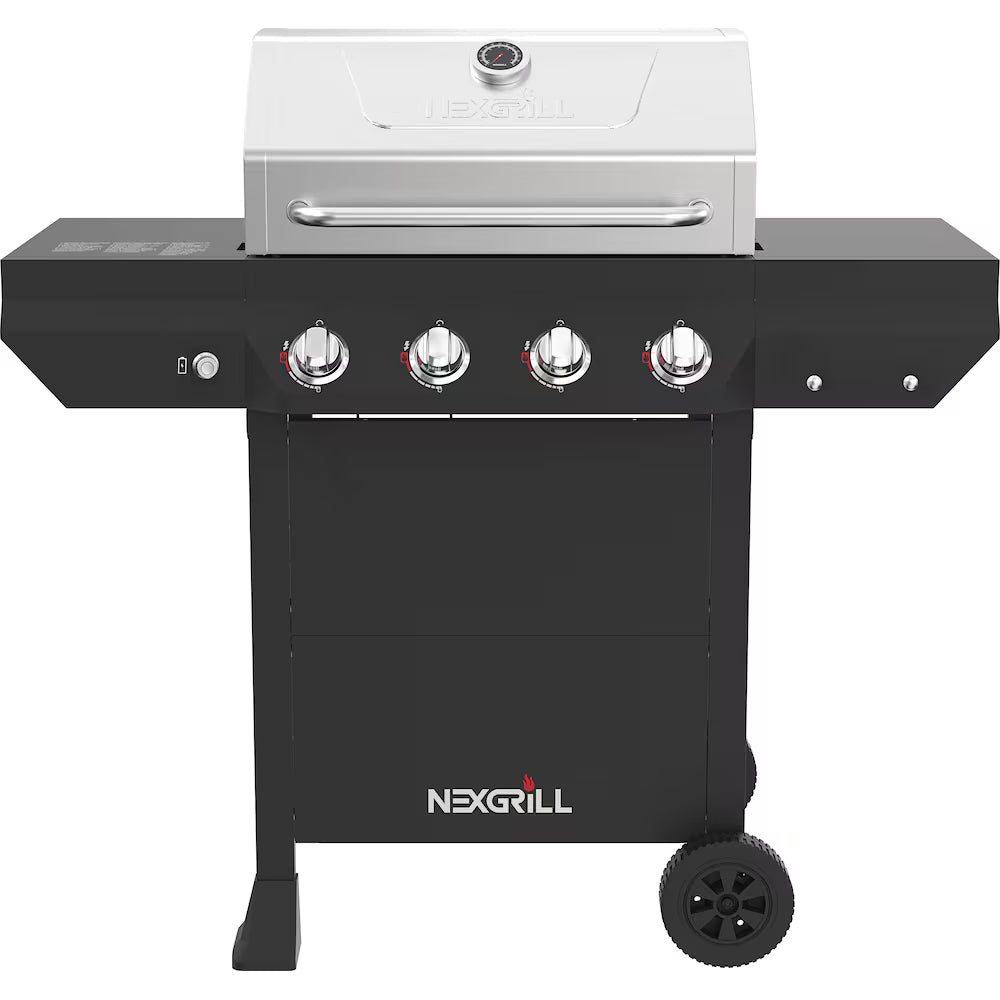 Nexgrill 4-Burner Propane BBQ Grill in Black