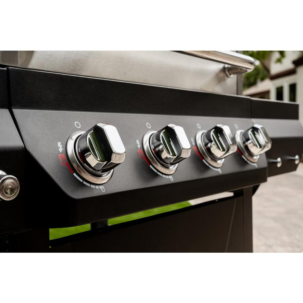Nexgrill 4-Burner Propane BBQ Grill in Black