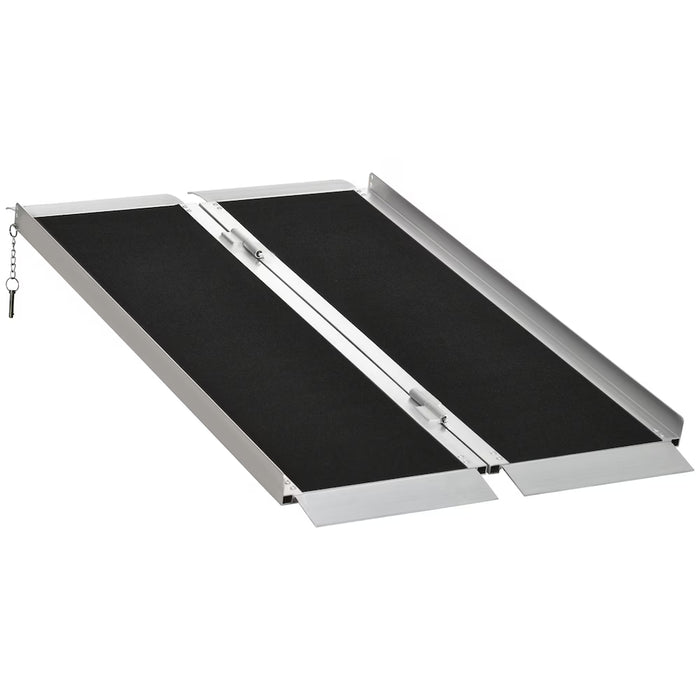 4feet Portable Wheelchair Ramp Aluminum Threshold