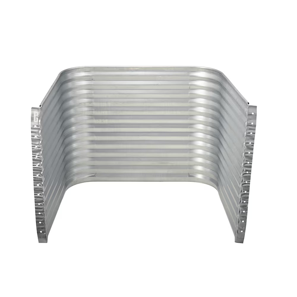 Shape Products 50 in. W x 36 in. D x 36 in. H Galvanized Steel Egress Window Well