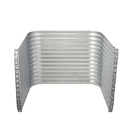 Shape Products 50 in. W x 36 in. D x 36 in. H Galvanized Steel Egress Window Well