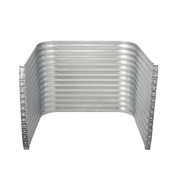 Shape Products 50 in. W x 36 in. D x 36 in. H Galvanized Steel Egress Window Well