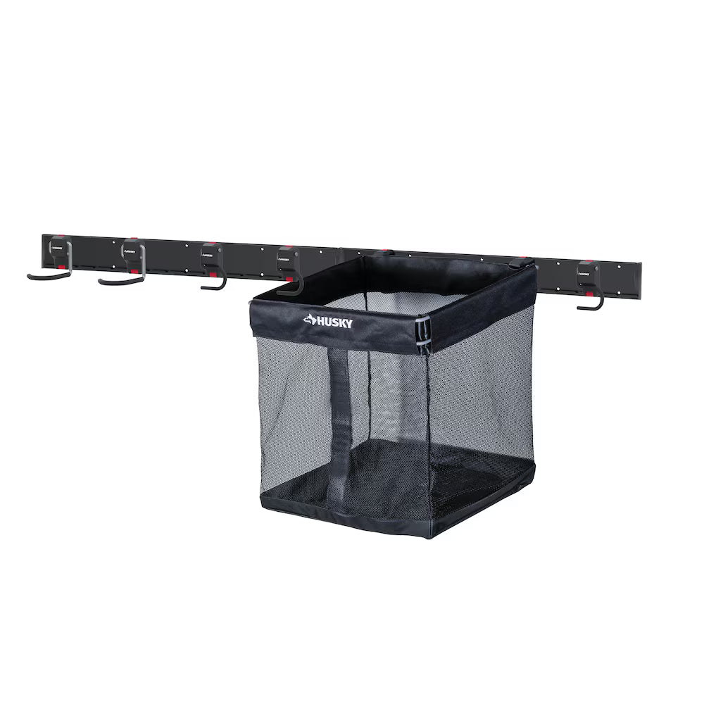 Husky 8-Piece Garage Storage Kit Compatible with the Husky Modular Hooks and Hangers Program