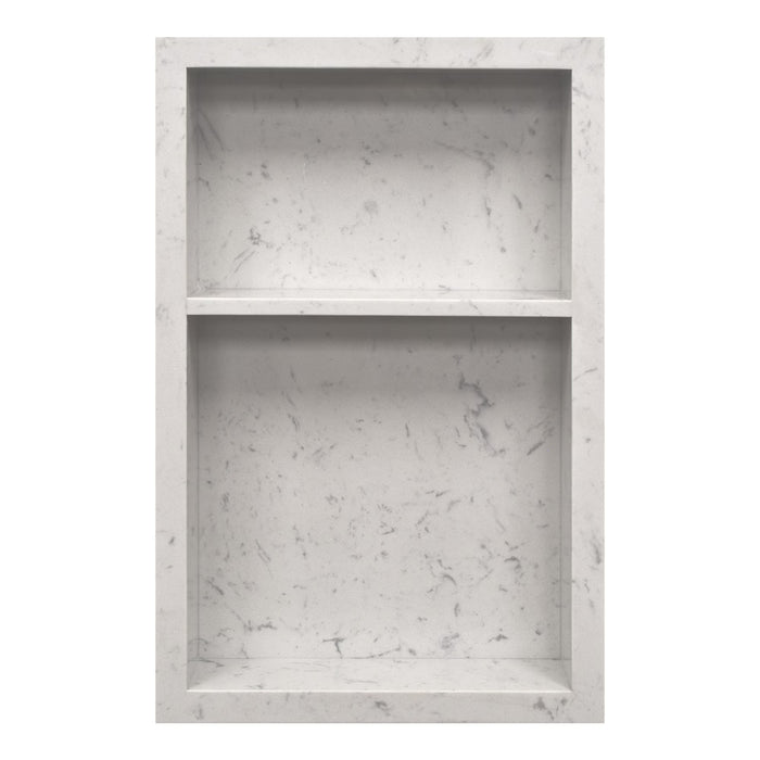 Modamo 15-inch x 24-inch Carrara Shower Niche