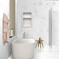 Modamo 15-inch x 24-inch Carrara Shower Niche