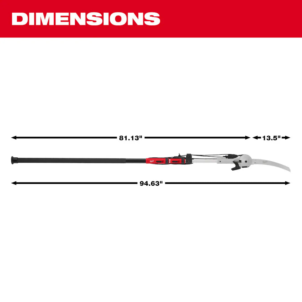 Milwaukee Tool 16 ft. Pole Saw & Pruner