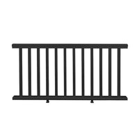 6-feet x 36-inch Vinyl Railing Black