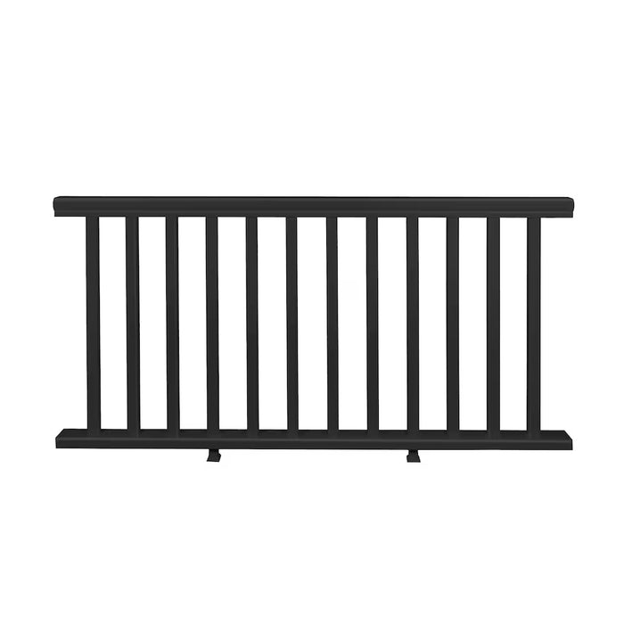 6-feet x 36-inch Vinyl Railing Black