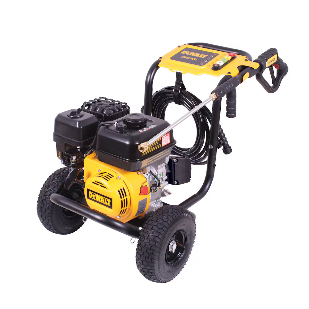 DEWALT 3500 PSI 2.5 GPM Gas Cold Water Pressure Washer with DeWalt 208cc Engine