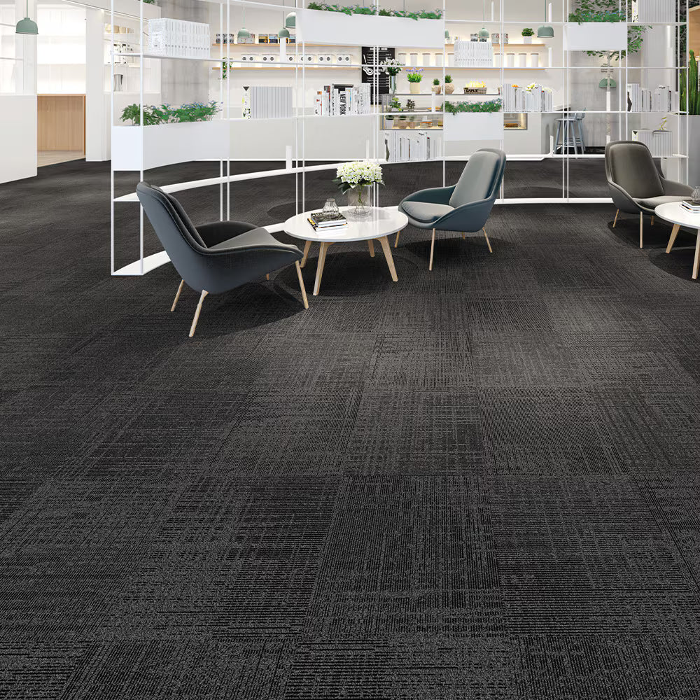 Astella Ethereal Opaline 21.68-inch X 21.68-inch Carpet Tile (8 Tiles, 21.53 sq.ft./Case)