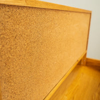 Maple Display Table With Cork Display Board
