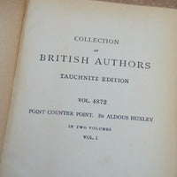 Point Counter Point Vol 1 by Aldous Huxley 1929