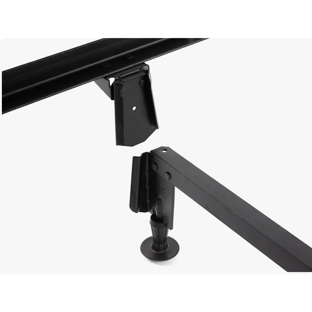 Powder-Coated Steel Bed Frame - California King Size