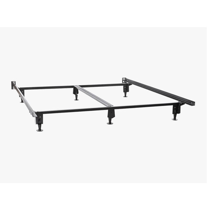 Powder-Coated Steel Bed Frame - California King Size