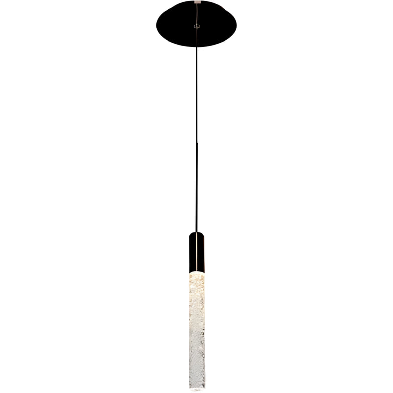 Magic LED 7-Inch Pendant Ceiling Light in Black