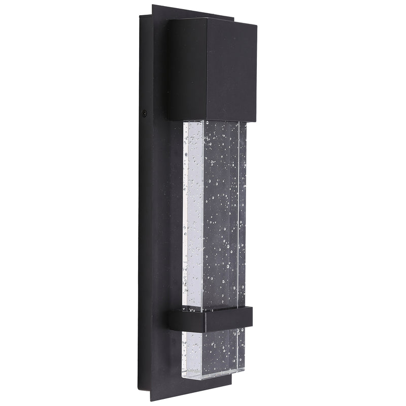 Venecia Outdoor LED Wall Light in Black