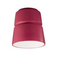 Radiance Flush Mount Ceiling Fixture in Cerise