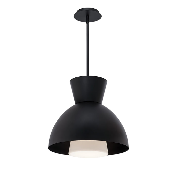 Carafe 16-Inch 3000K LED Pendant in Black