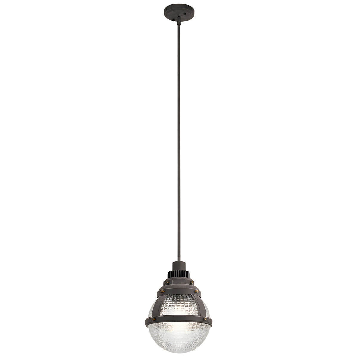 Gavin 1-Light Pendant in Dark Grey