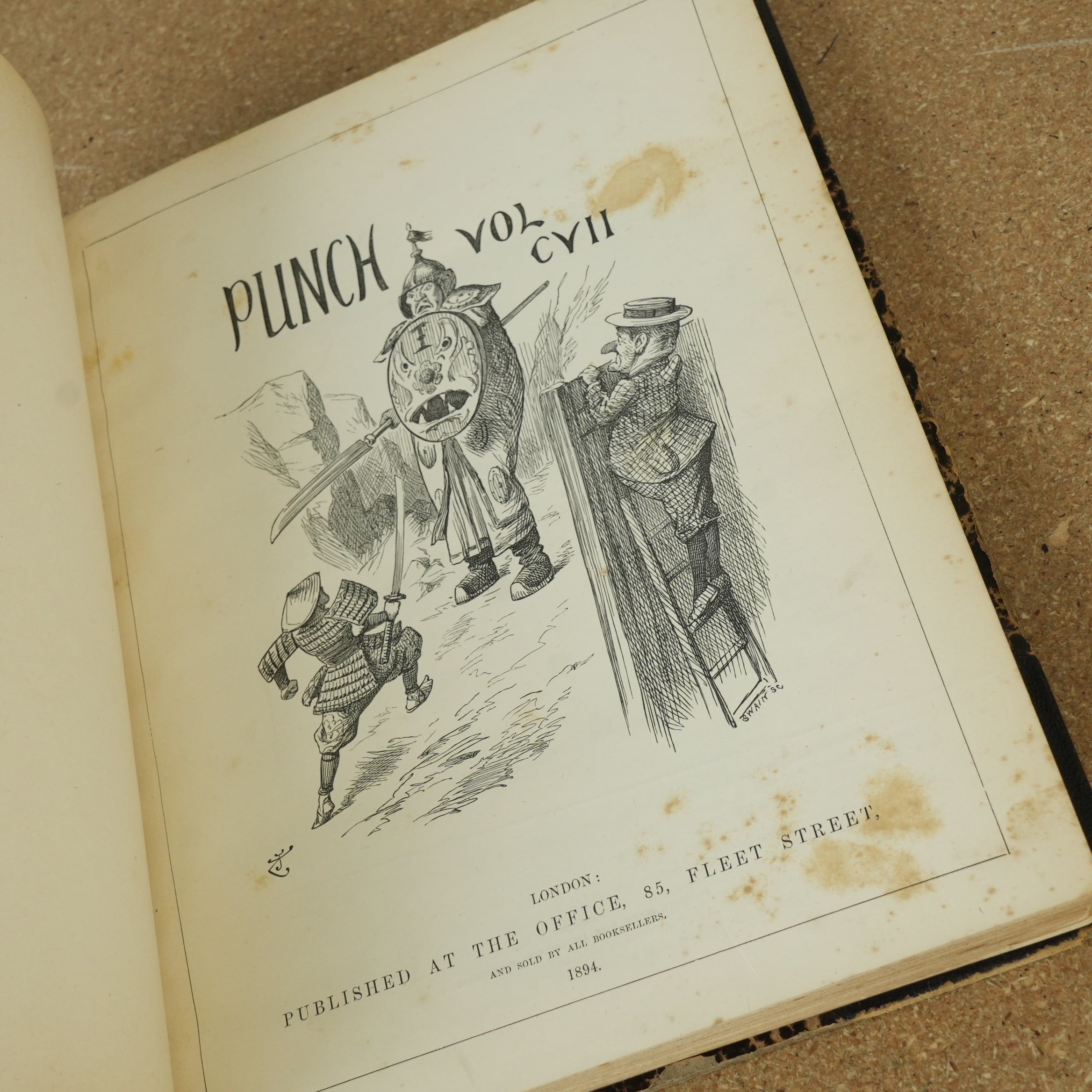 Punch Magazine Compilation Vol 107 - July to Dec 1894 – Habitat