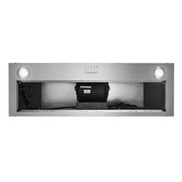 Cosmo 36 in. Lumin Collection Ducted Insert Range Hood, Button Controls, Stainless Steel