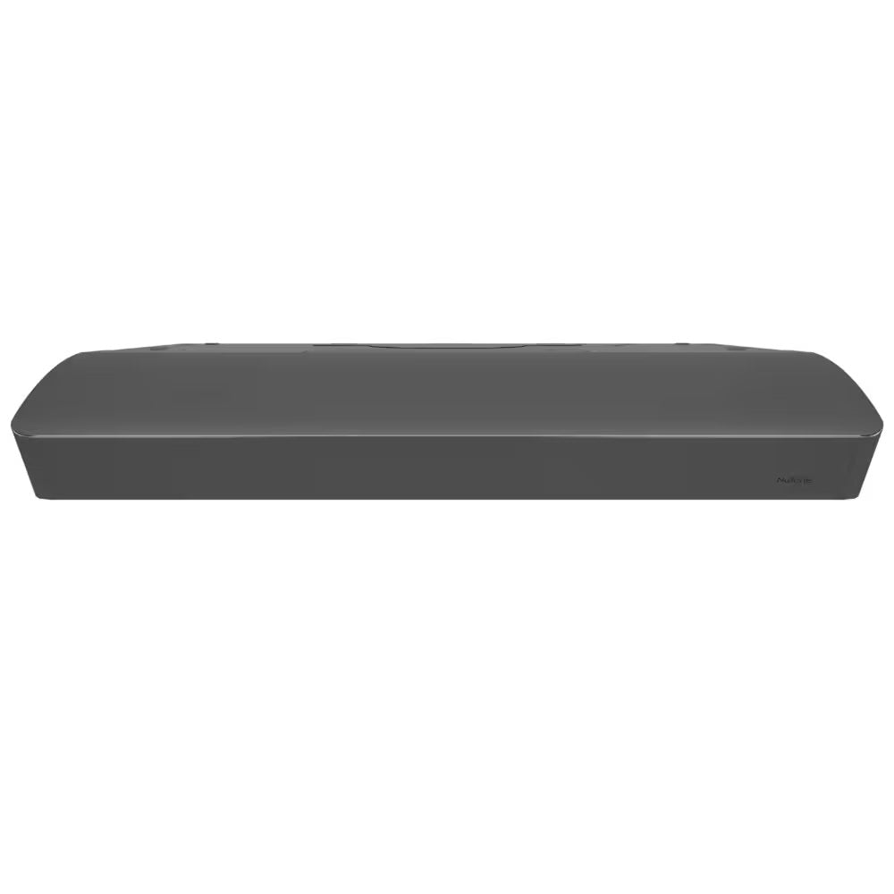 Broan-NuTone 30-inch Under Cabinet Range Hood, 375 MAX Blower CFM in Black Stainless Steel, Optional Ductless Filter Separate