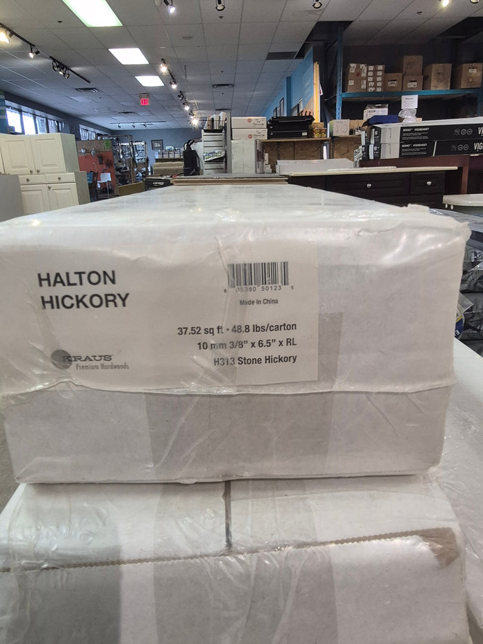 Halton Hickory Engineered Flooring - Stone Hickory - Aprox. 300 sqft