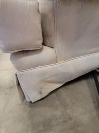Light Cream Loveseat Sofa W /Cushion