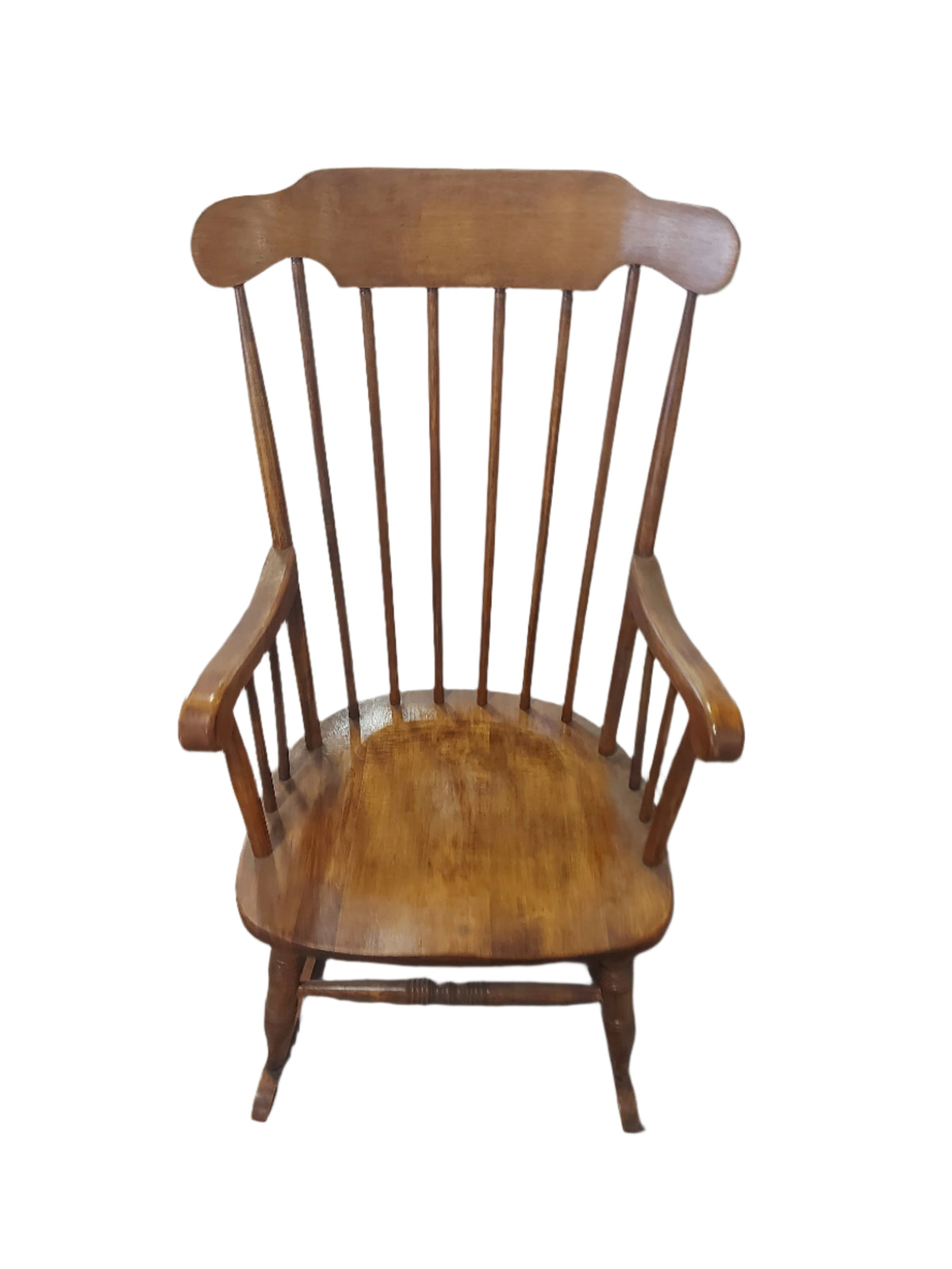 Rich Brown Wooden Rocking Chair – Habitat ReStore GTA
