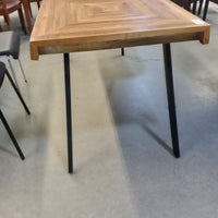 59"W Butcher Block Dining Table