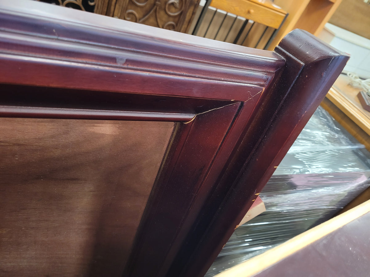 Louis Philippe Style 6-Drawer Dresser W/Mirror