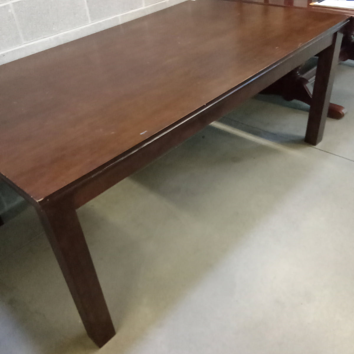 72"W Solid Wood Dining Table