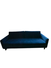 Modern Tufted Deep Blue Sofa