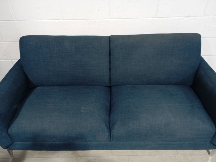 74"W Ryan Loveseat - Dark Blue