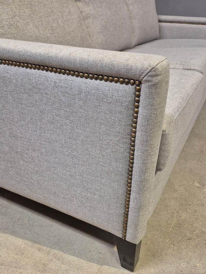 Niche Decor Grey Fabric Sofa