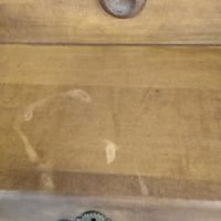 34"W Vintage Secretary's Desk