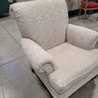 36"W Beige Armchair